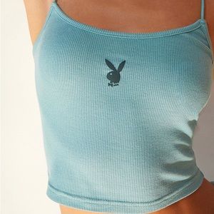 Playboy by Pacsun classic ribbed tank top